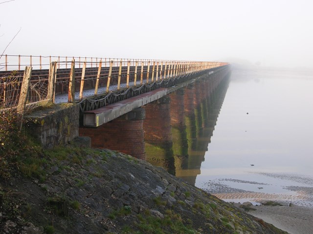 VITAL REVAMP FOR ARNSIDE VIADUCT: Leven viaduct before refurbishment