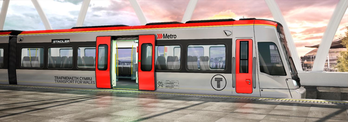 South Wales Metro Vehicle artist's impression
