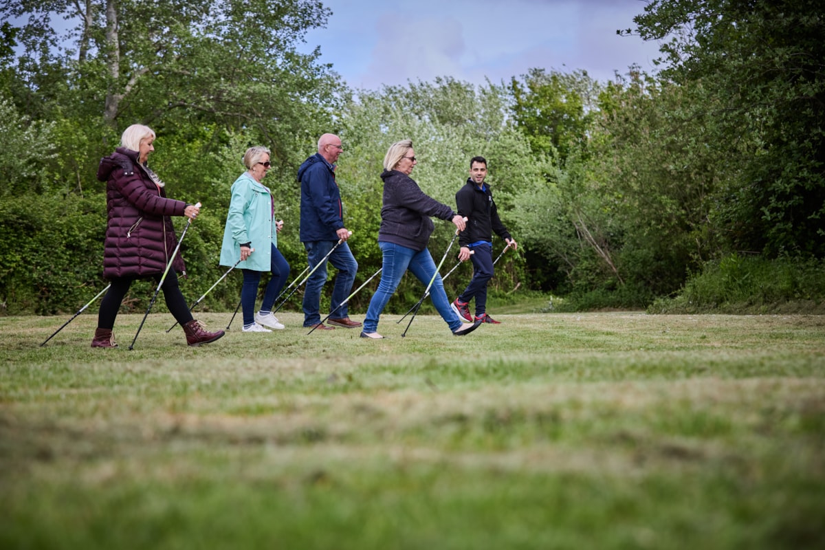 Lakeside Coastal Village Nordic Walking