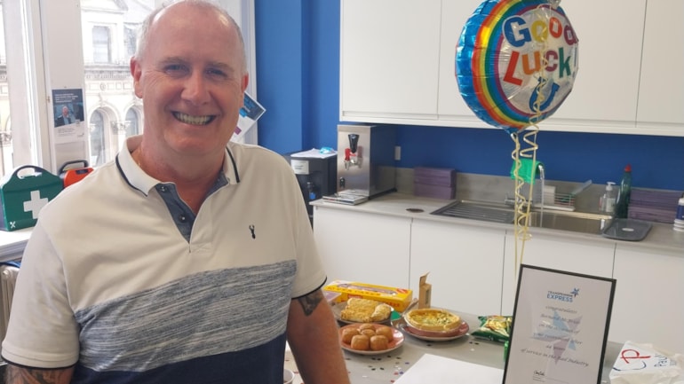 Fond farewell to Glasgow conductor Bernie after 44 years on the railway