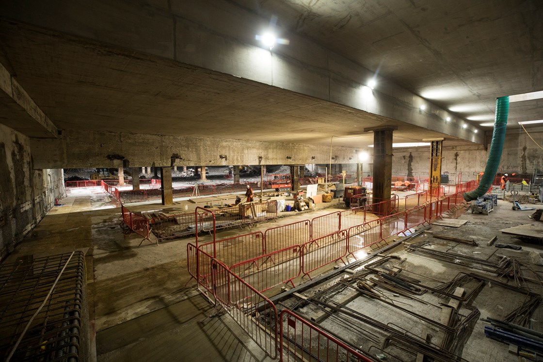 Construction progress at HS2's Old Oak Common Station 8