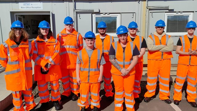 Local young people get on track for success in Leven: RSA pic 1