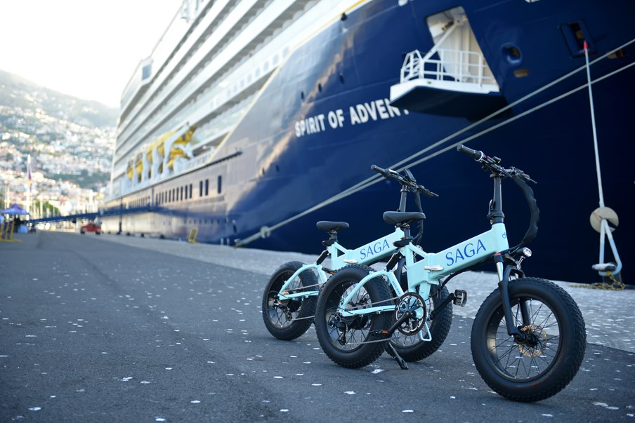 Saga Cruises' new Mate-X e-bikes for guests (1)