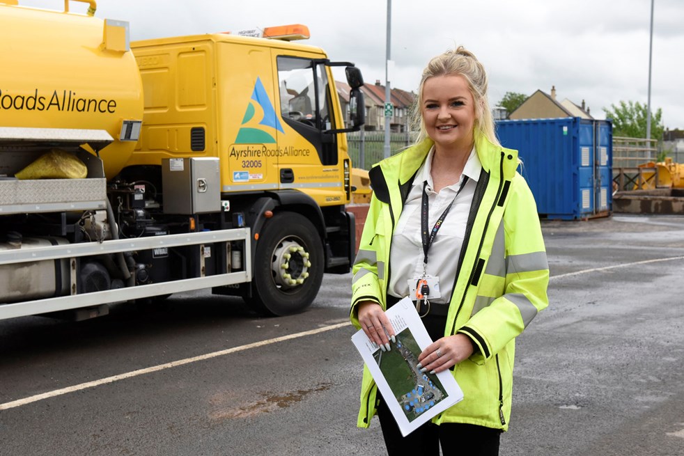 Engineering a bright future at the Ayrshire Roads Alliance