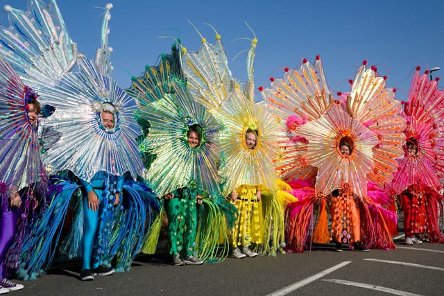 Spectacular costumes will feature in the procession