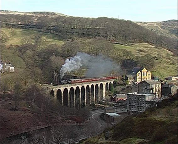 Network Rail breathes new life into West Yorkshire viaduct: Lydgate viaduct wide