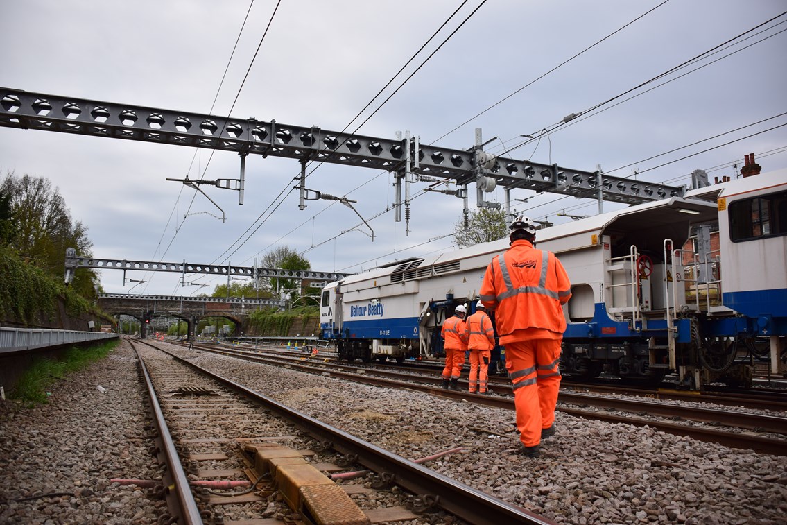 Shenfield engineering train