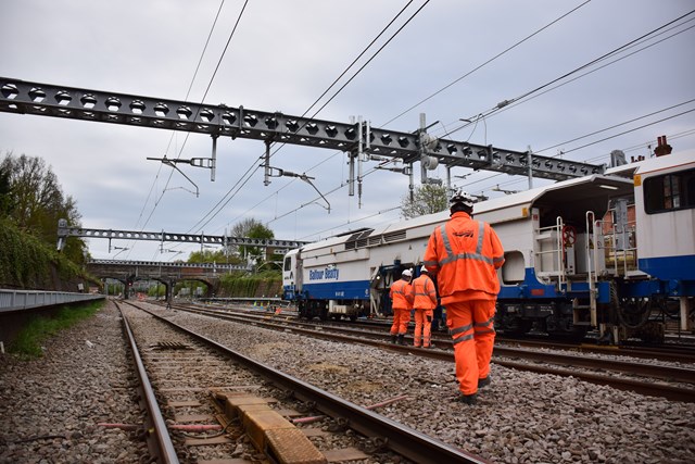 Shenfield engineering train