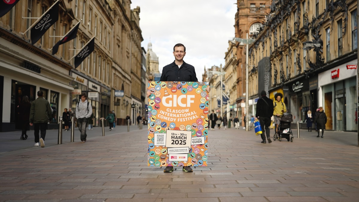 First Bus x Glasgow International Comedy Festival