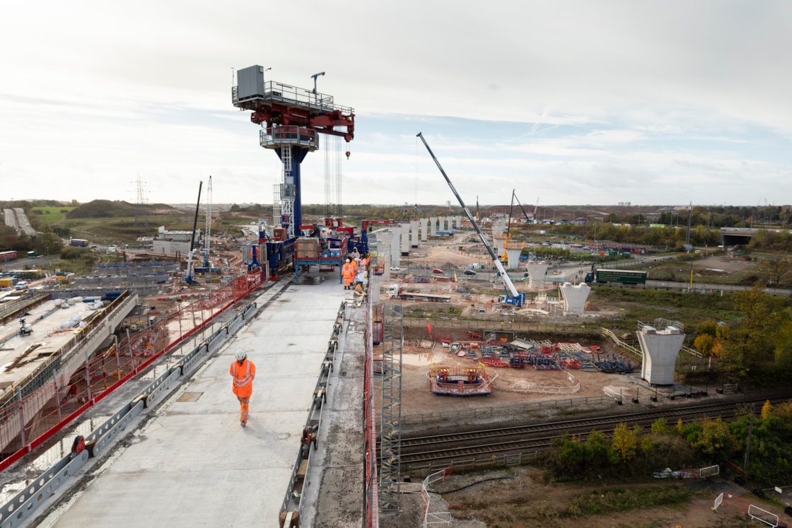 River Tame East and West viaducts October 2025-2