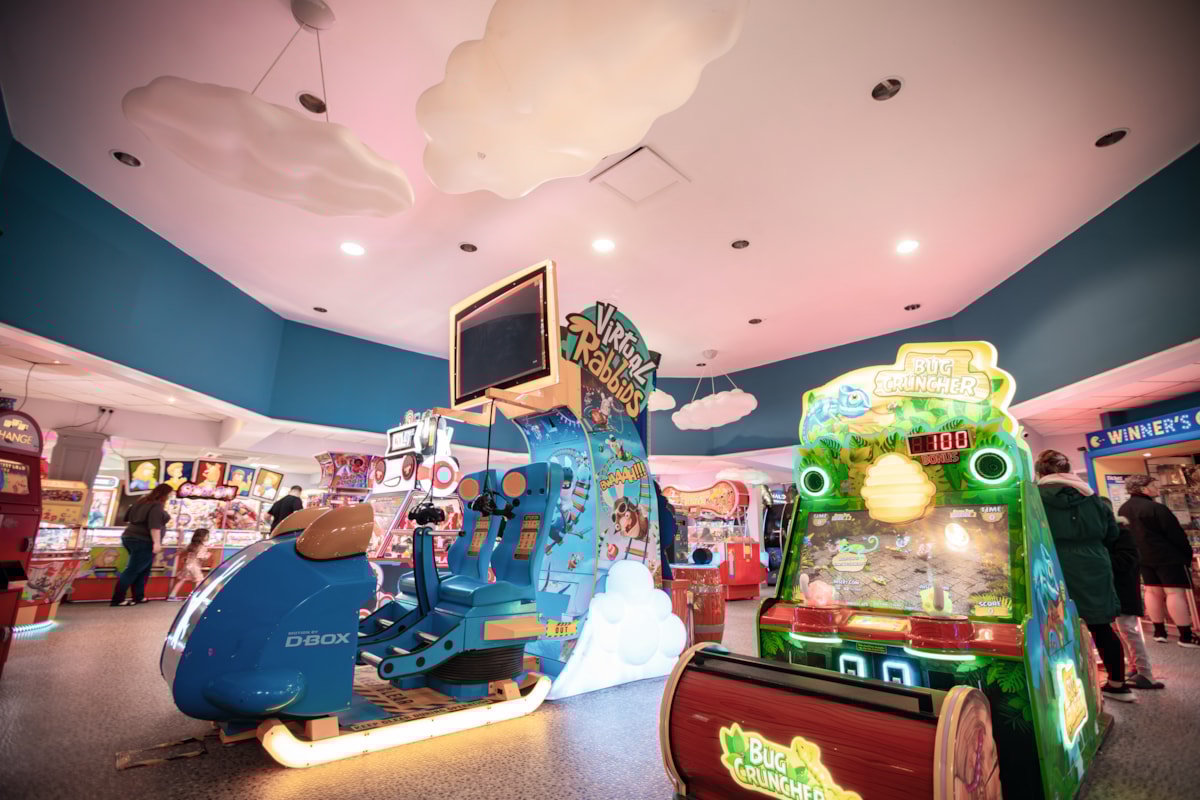 Arcade at Weymouth Bay