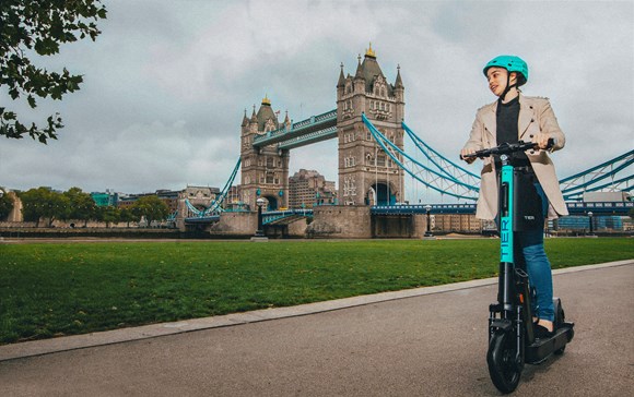 TfL Image - TIER's e-scooter