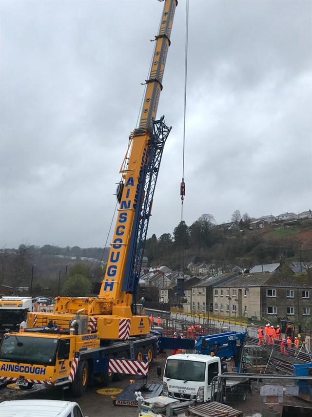 Llanhilleth crane lift portrait 3