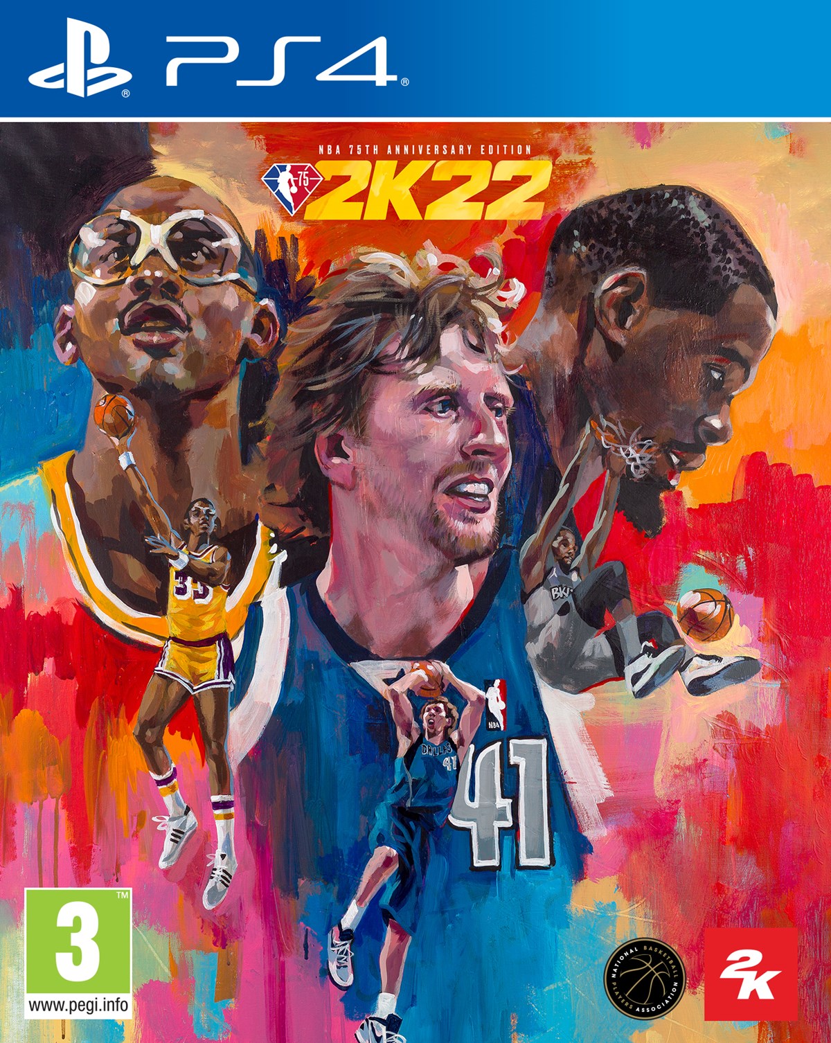 2KSMKT NBA2K22 75AE PS4 2D FOB PEGI 3