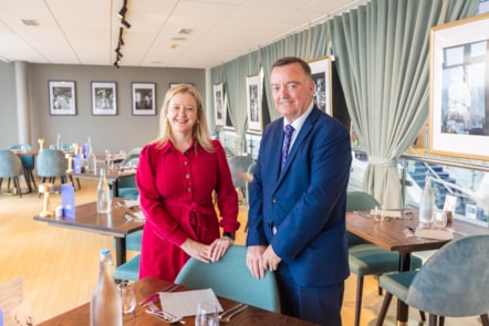 Left to right:
•	Jayne Bryant, Welsh Government Cabinet Secretary for Housing and Local Government
•	Cllr Mike Priestley – Deputy Leader Conwy County Borough Council