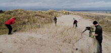 SMEEF - St. Andrews Links Dune Planting - Free use photo