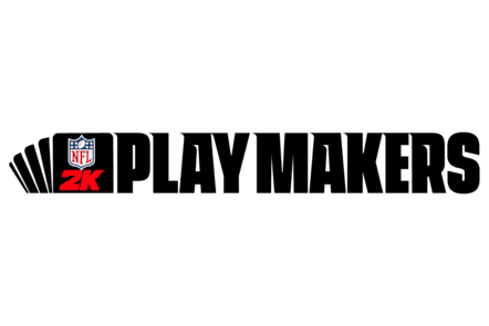 NFL 2K Playmakers  Logo HOR Black