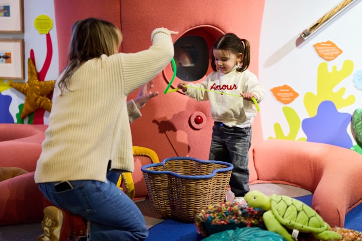 Visitors in 'Story Explorers', Leeds Central Library © British Library Board, photo by David Lindsay 12[1]: Visitors in 'Story Explorers', Leeds Central Library © British Library Board, photo by David Lindsay 12[1]