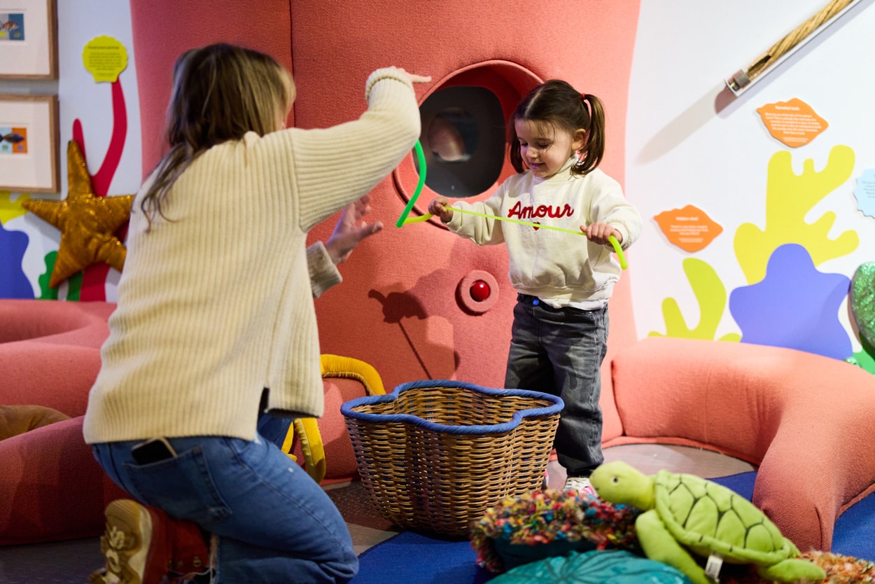 Visitors in 'Story Explorers', Leeds Central Library © British Library Board, photo by David Lindsay 12[1]