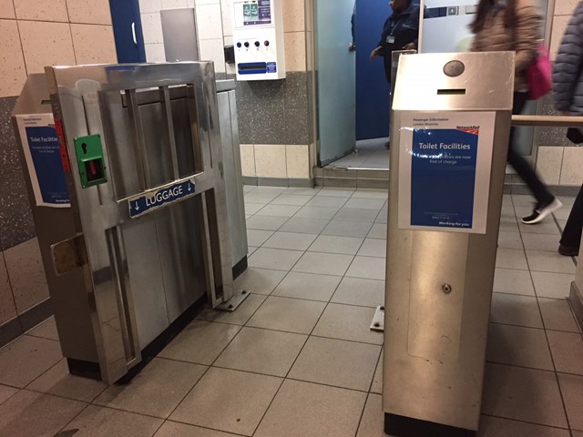 Free to pee at Waterloo station’s toilets, thought to be country’s busiest public convenience: Waterloo free toilets