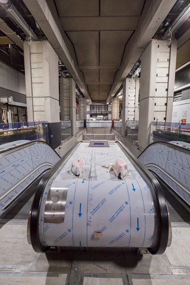 TfL Image - NLE Battersea Station escalators www.johnzammit.co.uk Absolute Photography Ltd