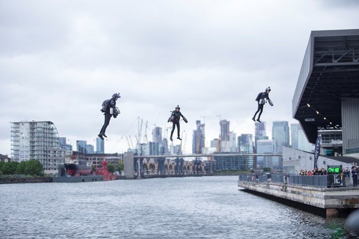 Jet Suit Racing Comes to London Tech Week 2019: excel 47
