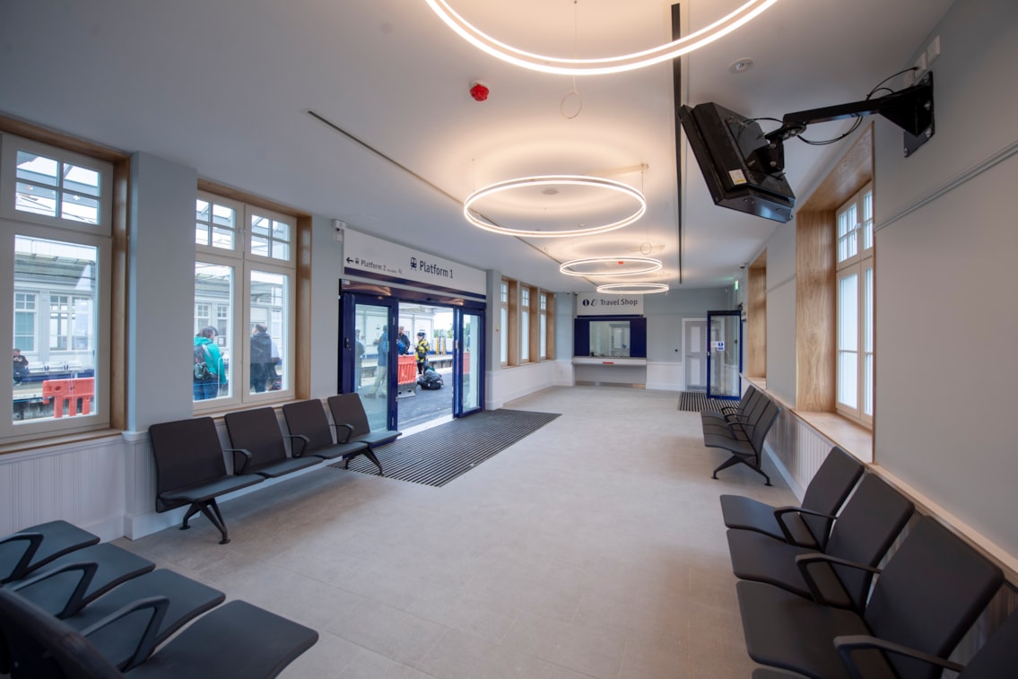 Troon waiting area