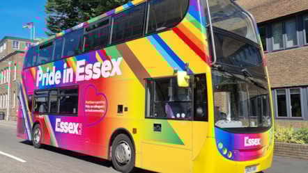 First Essex Pride Bus