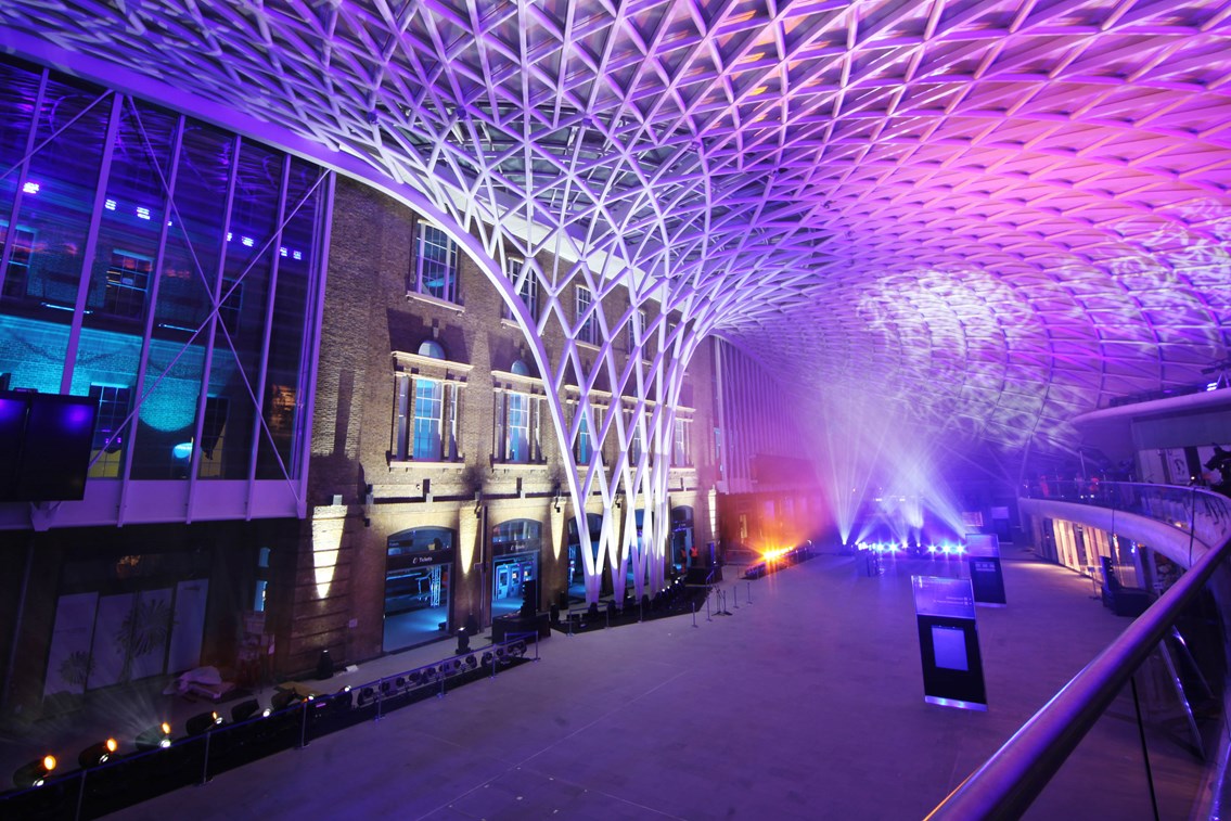 King's Cross western concourse: Network Rail will today announce the completion of the new western concourse, the most spectacular part of the five-year programme to restore and improve King’s Cross station. More than 45m passengers a year - travelling through London and to and from destinations as far afield as Newcastle, Edinburgh and York - will benefit from a raft of improvements when it opens to the public on Monday (19th March). The new concourse opens to the public on Monday 19 March 2012.