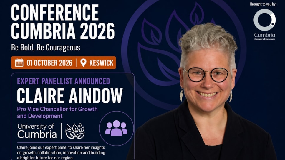 Claire Aindow Conference Cumbria