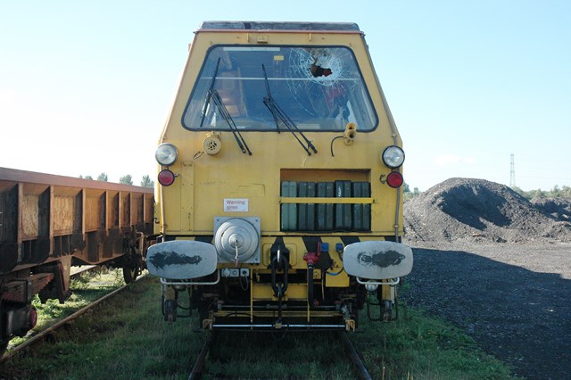 Damage caused after boy throws brick at moving train in Beswick, Manchester