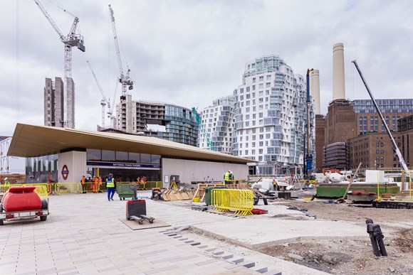 TfL Press Release - New Northern line stations to open on 20 September as Tube extends to Battersea Power Station: TfL Image - Battersea Power Station exterior