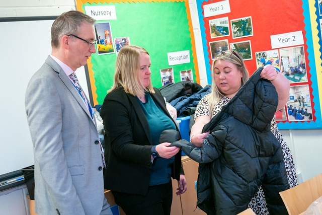 Amanda at Beever Primary