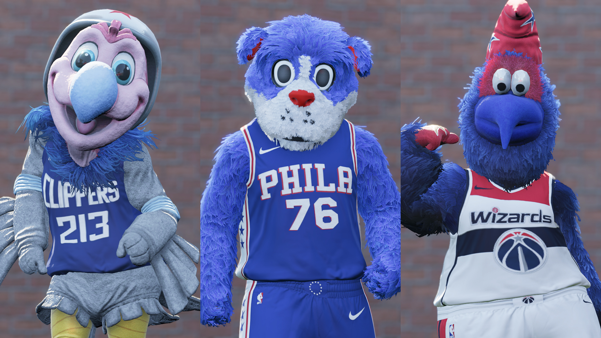 NBA 2K23 Season 7 Mascots | 2K Newsroom