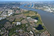 Beckton and Thamesmead from above: Beckton and Thamesmead from above