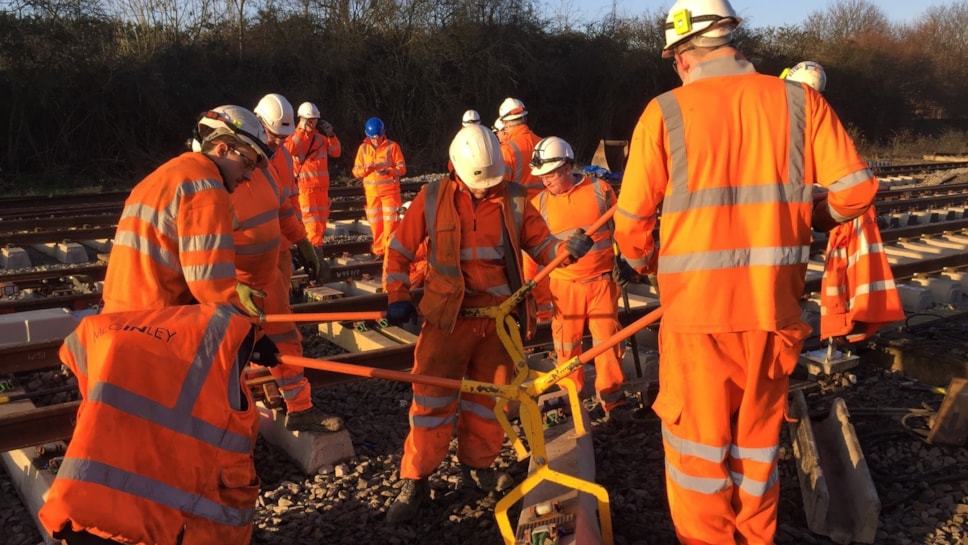 Network Rail track maintenance