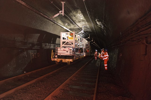 The Severn Tunnel upgrade was completed on time