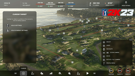 PGA TOUR 2K23 Course Designer 6