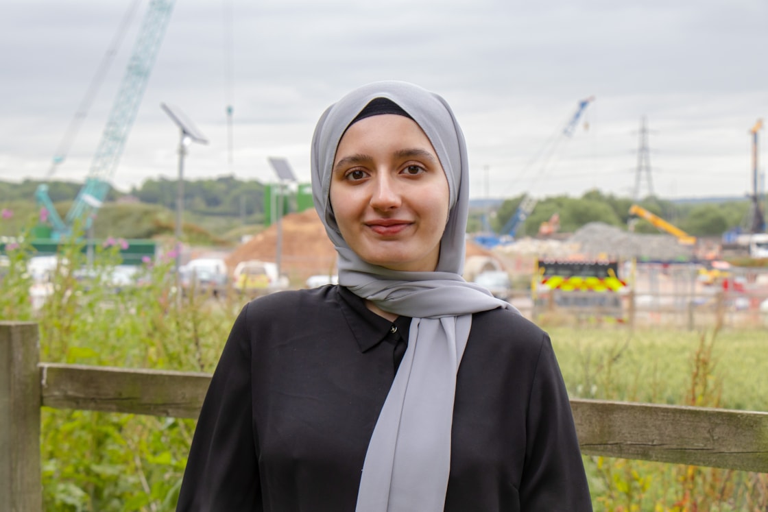 Ayesha Mahroof is studying Civil Engineering at Coventry University