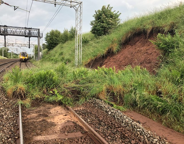 Landslip near Whitmore, Staffordshire-4