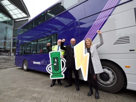 Norwich’s first electric buses have hit the streets