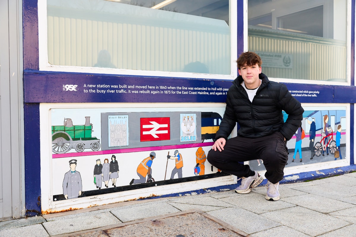 Cameron Oldroyd Selby College student