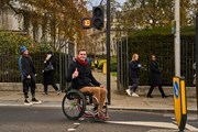 TfL Image - Pete Reed OBE crossing the road 6: TfL Image - Pete Reed OBE crossing the road 6