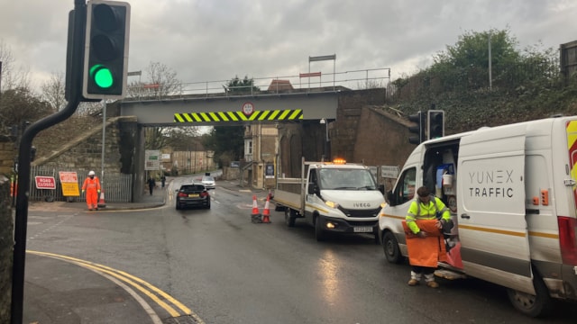 Road reopens after work to Frome railway bridge: Road now reopened Portway bridge, Frome