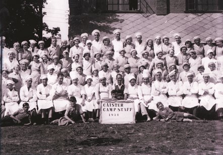 Caister Camp staff 1934
