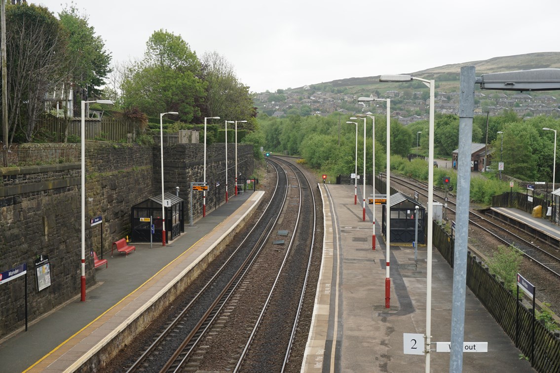 Project to improve accessibility at West Yorkshire station gets underway: Marsden Platform-2