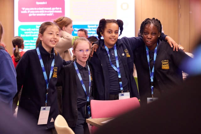 TfL Image - Students from Immanuel & St. Andrew Primary School, Lambeth