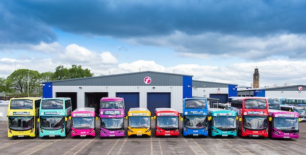 First Glasgow LEZ low emission buses (2)