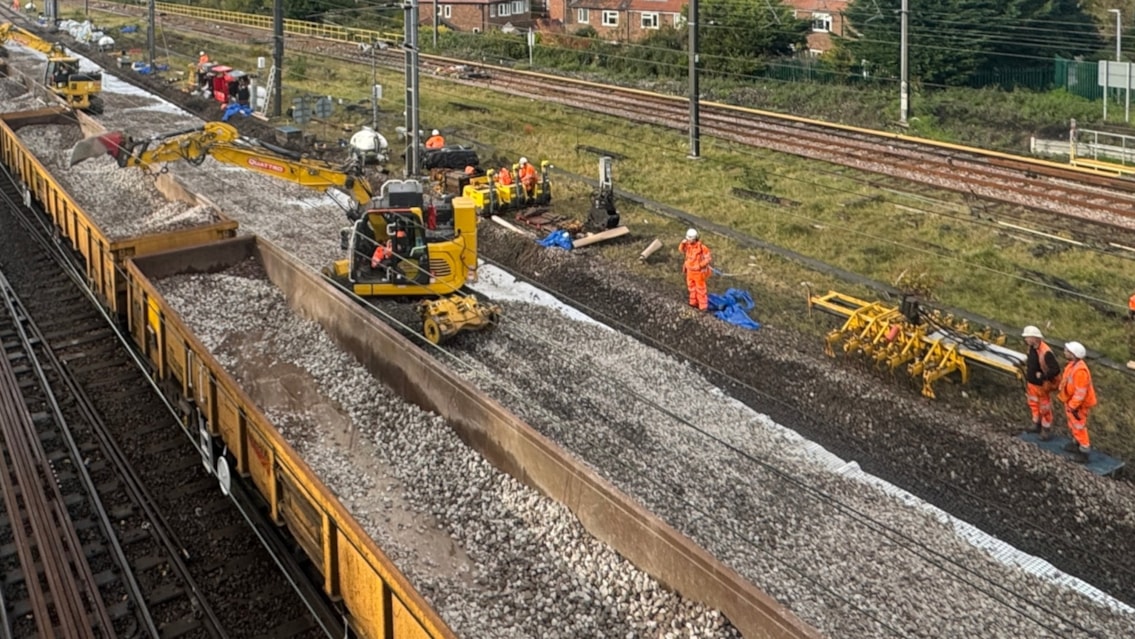 Reminder: Passengers advised of major upgrade work starting this weekend: Track renewal-200