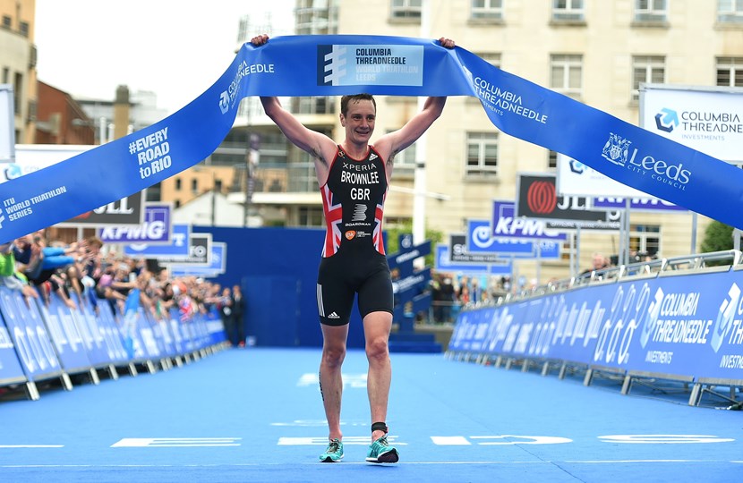 ITU World Triathlon Series coming to Leeds and the UK again in 2017: brownleewins.jpg